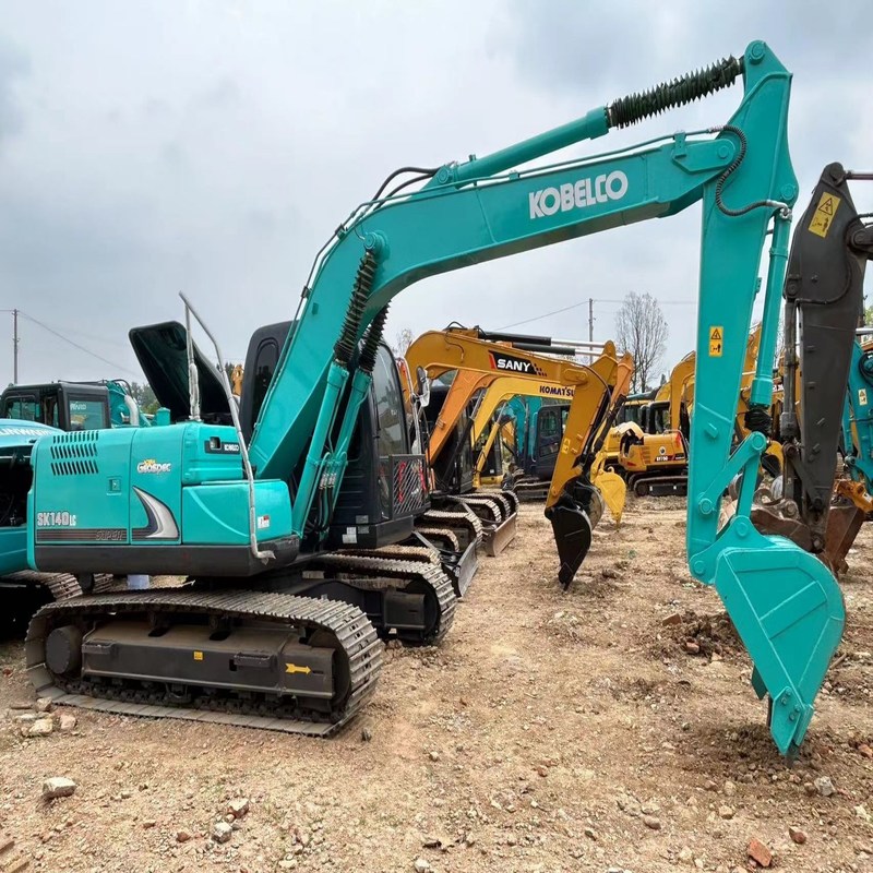 Gebrauchter Kobelco Digger SK140 Gebrauchter kleiner 14-Tonnen-Raupenbagger mit 74 kW