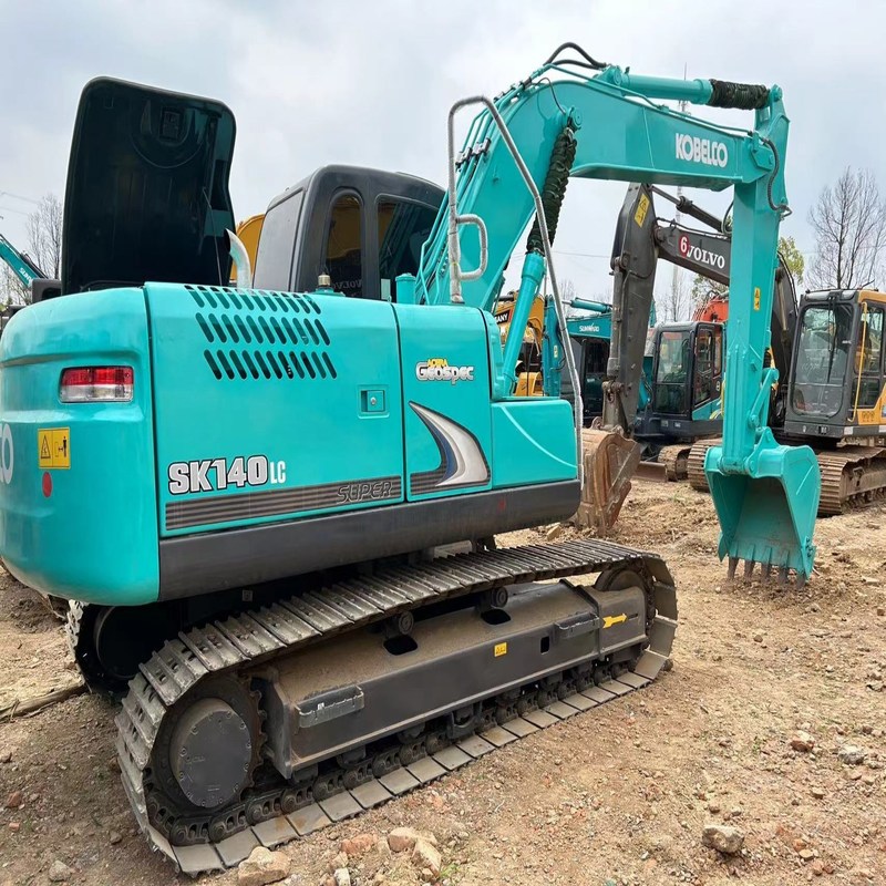 Gebrauchter Kobelco Digger SK140 Gebrauchter kleiner 14-Tonnen-Raupenbagger mit 74 kW