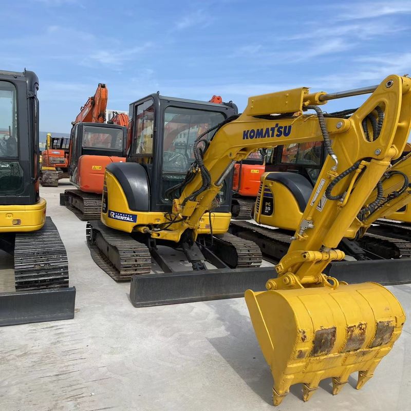 Gebrauchtes Komatsu Bagger PC30MR Sekundär 3 Tonnen kleiner Typ Mini Crawler Digger
