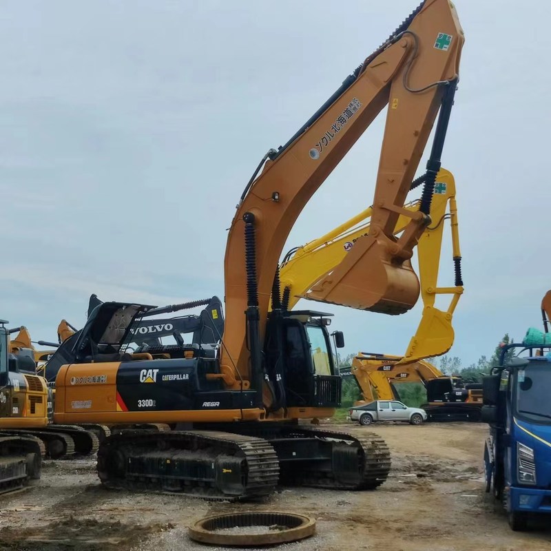 Großes Gebrauchtbagger CAT 330D2 30 Tonnen Crawler Digger 156kw mit 1,54m3 Eimer