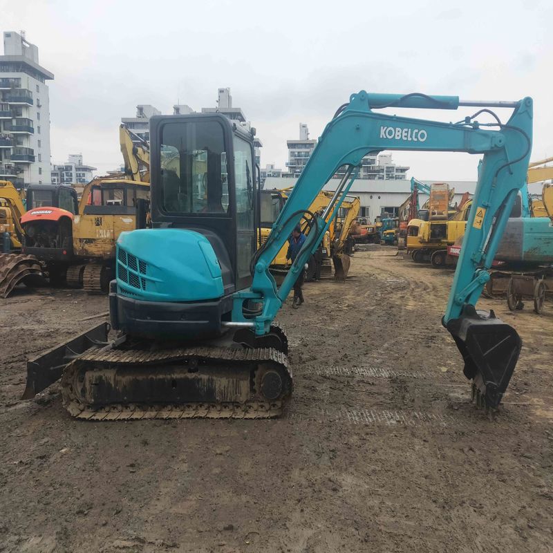 Gebrauchtes Kobelco Digger SK55 Gebraucht-Minibagger für Kleinbauten