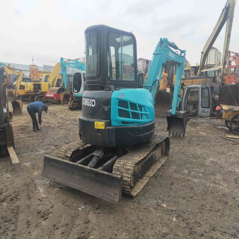 Gebrauchtes Kobelco Digger SK55 Gebraucht-Minibagger für Kleinbauten