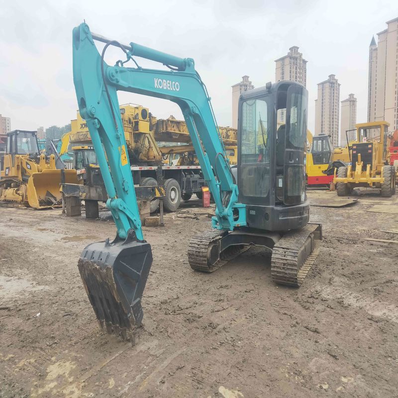Gebrauchtes Kobelco Digger SK55 Gebraucht-Minibagger für Kleinbauten