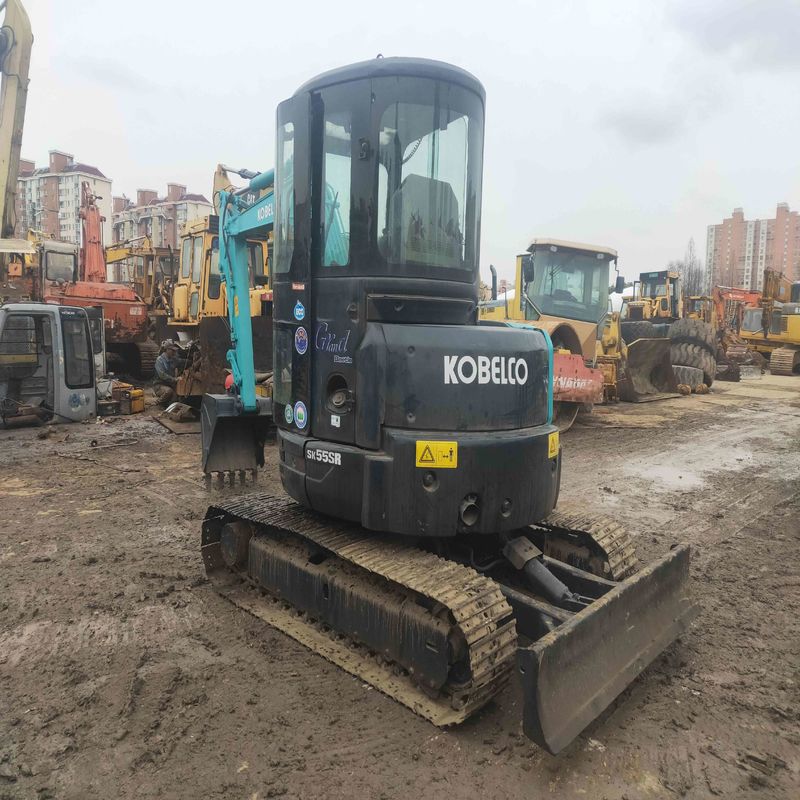 Gebrauchtes Kobelco Digger SK55 Gebraucht-Minibagger für Kleinbauten