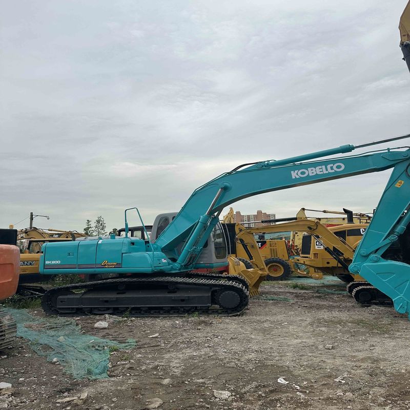Gebrauchtes Kobelco Digger SK200D Gebraucht 20 Tonnen mittelgroßes Crawlerbagger