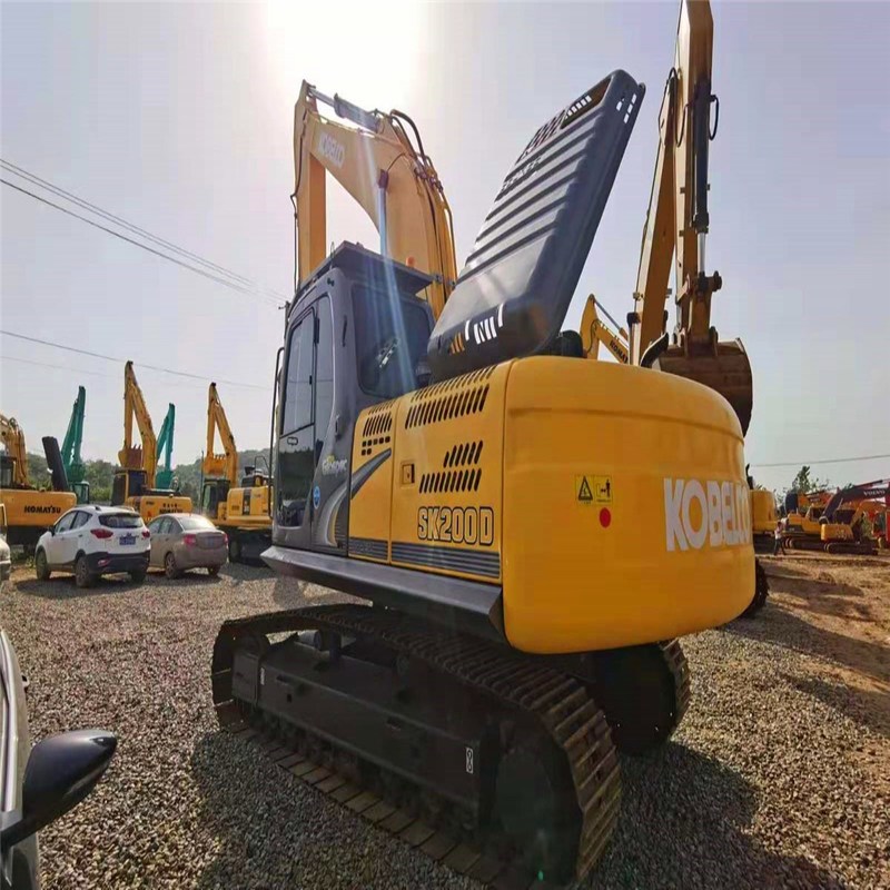 Gebraucht Kobelco Digger SK200-8 Gebraucht 20 Tonnen großer Crawler Bagger 114kw