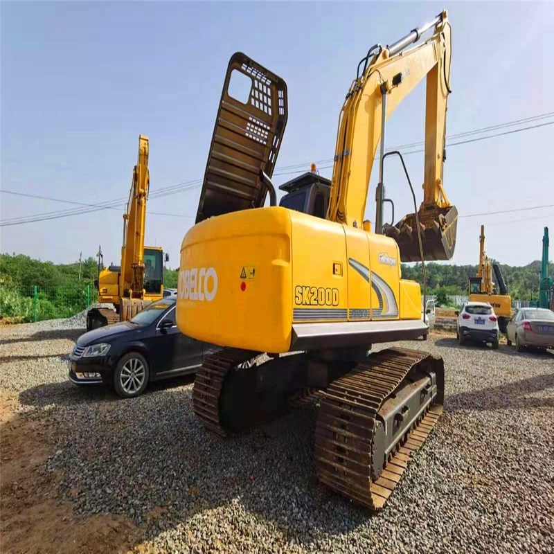 Gebraucht Kobelco Digger SK200-8 Gebraucht 20 Tonnen großer Crawler Bagger 114kw
