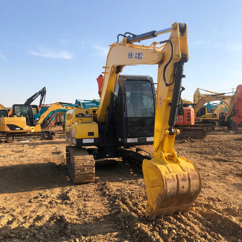 Gebrauchtes Kobelco Digger SK75 Gebraucht-Minibagger für Kleinbauarbeiten