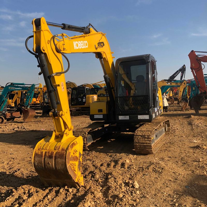 Gebrauchtes Kobelco Digger SK75 Gebraucht-Minibagger für Kleinbauarbeiten