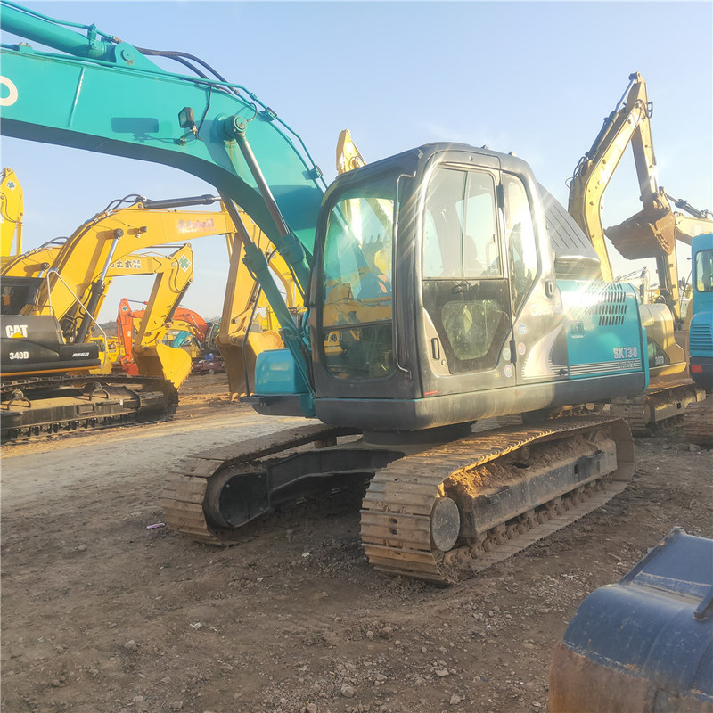 Gebrauchter Kobelco Digger SK130 Gebrauchter kleiner 13-Tonnen-Raupenbagger mit 74 kW