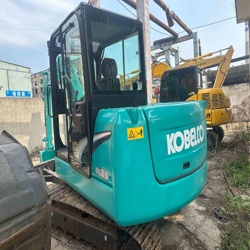 Gebrauchtes Kobelco Digger SK60 Gebraucht 6 Tonnen Kleinstyp Mini Crawler Bagger 35,5kw