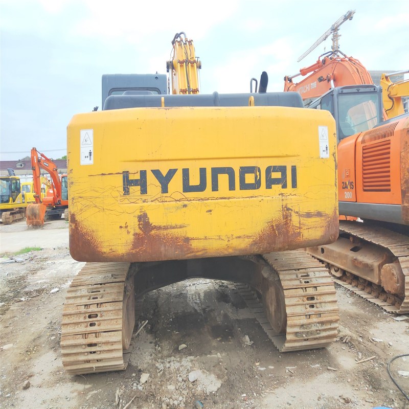 Gebrauchtes Hyundai Bagger R225LC-7 Gebrauchtes 22 Tonnen Mittelgroßes Crawler Digger 112kw