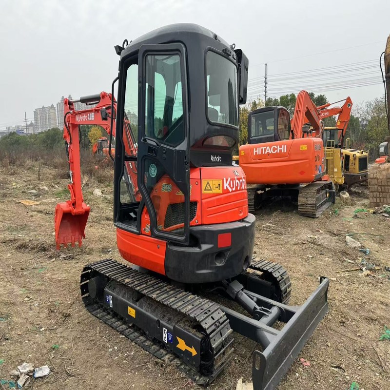 Gebrauchtes Kubota Digger U35 Gebrauchtes 3,5 Tonnen kleines Mini Crawler Bagger 18,5kw