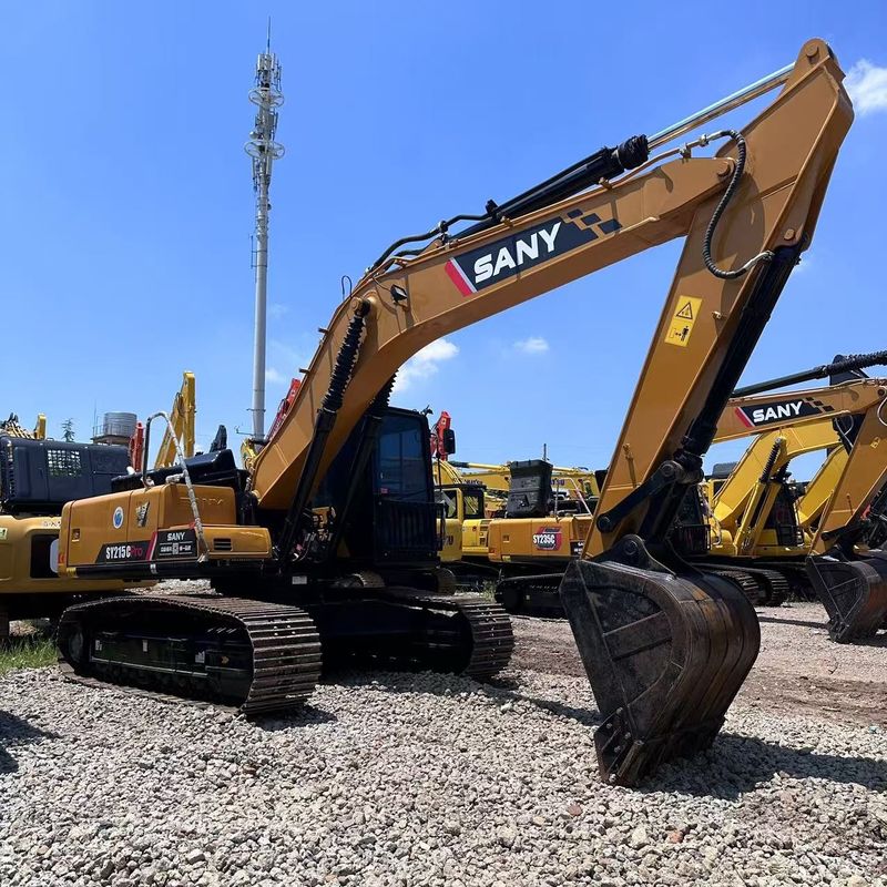 Gebraucht SANY Digger SY215C Gebraucht 21.5 auf mittlerem Typ Crawler Bagger