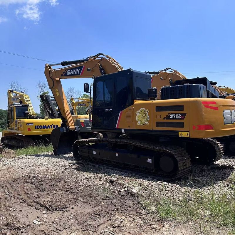 Gebraucht SANY Digger SY215C Gebraucht 21.5 auf mittlerem Typ Crawler Bagger