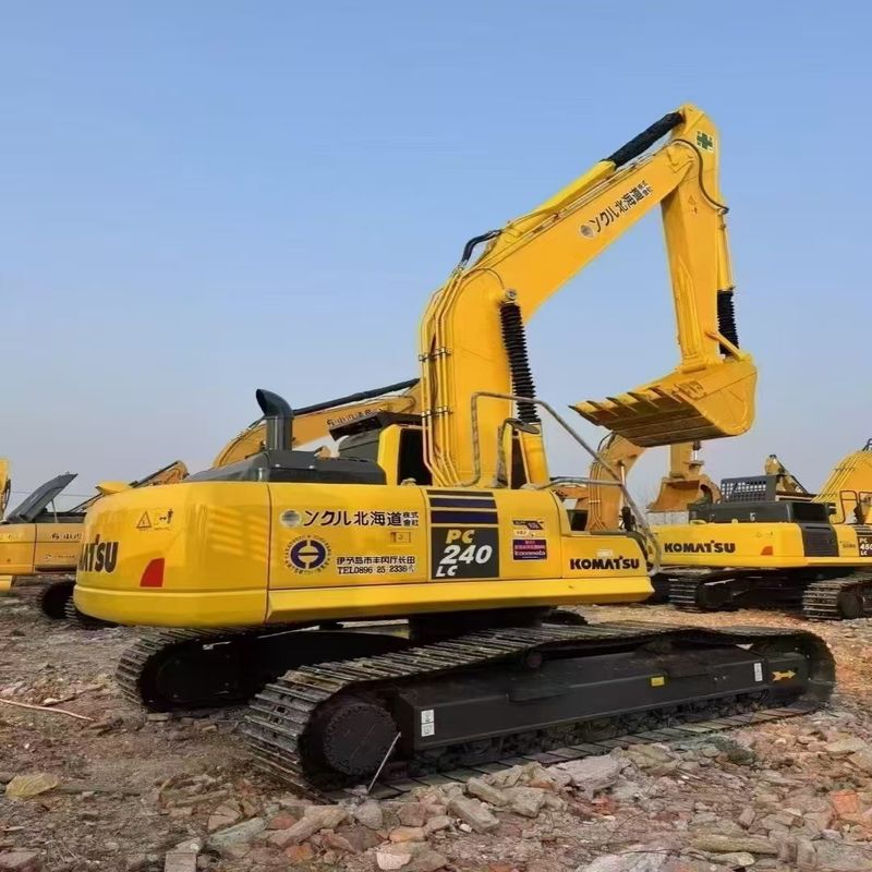 Gebrauchtes Komatsu Bagger PC240 Gebrauchtes 24 Tonnen großes, mittelgroßes und mittelgroßes Grabgerät