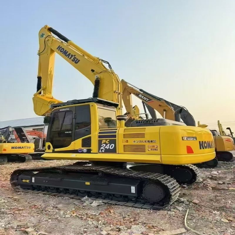 Gebrauchtes Komatsu Bagger PC240 Gebrauchtes 24 Tonnen großes, mittelgroßes und mittelgroßes Grabgerät