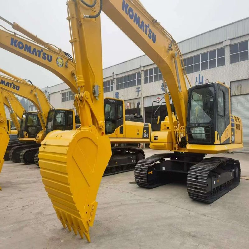 Gebrauchtes Komatsu Bagger PC210 Gebraucht 21 Tonnen mittelgroßer Crawler Digger