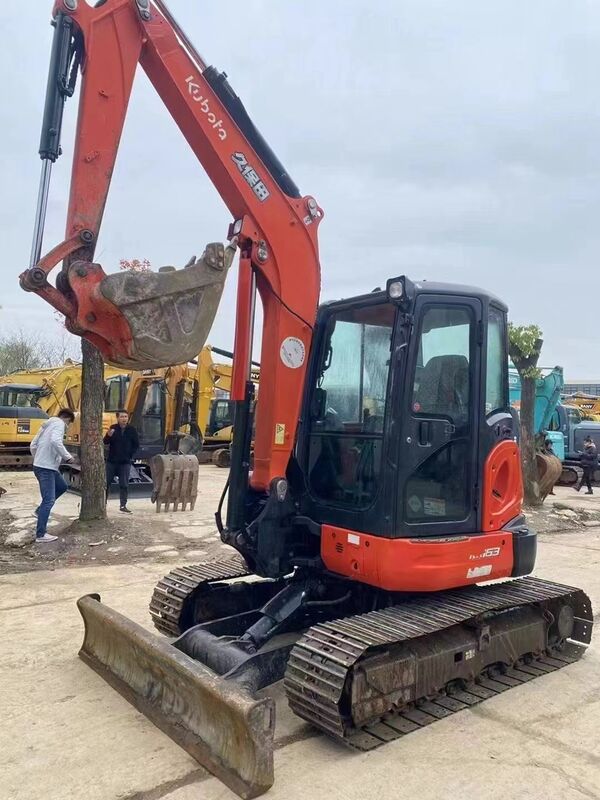 Gebrauchtes Kubota Digger KX163 Gebraucht 5,5 Tonnen Kleinbauwerk Mini Crawler Excavator 35,5kw