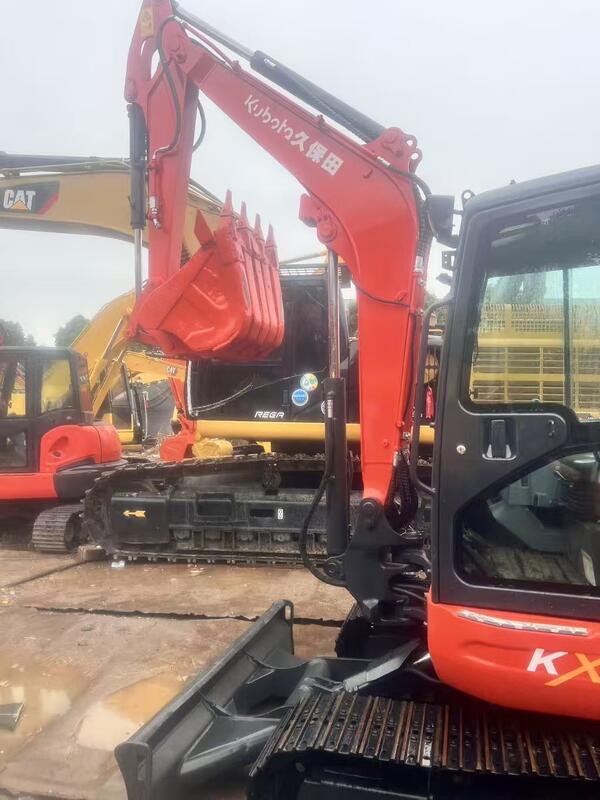 Gebrauchtes Kubota Digger KX163 5,5 Tonnen Kleinbauwerk Mini Crawler Excavator 35,5kw mit 0,19m3 Eimer
